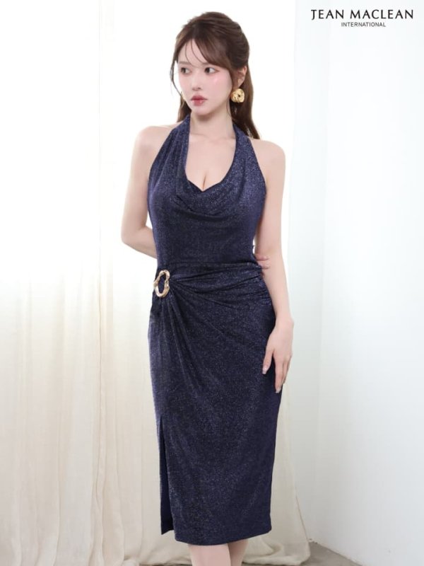 パープルネイビー　モデル：ゆめ　身長：160cm　着用サイズ：Sサイズ