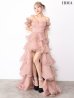 ローズベージュ　モデル：如月れい　身長：156cm　着用サイズ：Mサイズ