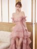ローズベージュ　モデル：ゆめ　身長：160cm　着用サイズ：Sサイズ