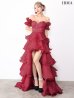 バーガンディ　モデル：如月れい　身長：156cm　着用サイズ：Mサイズ