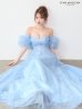 ブルー　モデル：ゆめ　身長：160cm　着用サイズ：Sサイズ