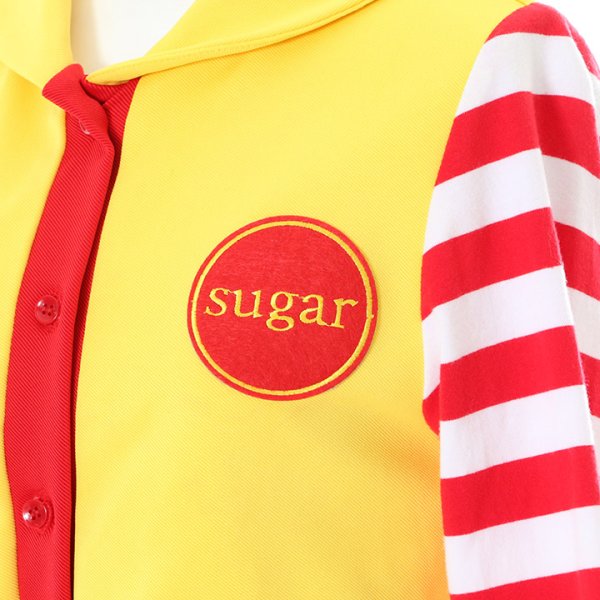 画像9: 【SALE!!】ハンバーガーショップガール/ウェイトレスコスプレ/フレアスカート/ロングスリーブ/Aライン【ハロウィン3点セット】【S-XLサイズ/1カラー】(v01/STEE07R)[HC03]