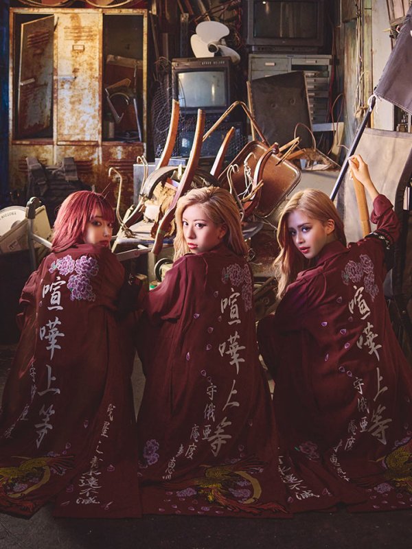 画像18: 【即日発送】特攻服コスプレセット【sugar nineハロウィン4点セット】【S-XLサイズ/6カラー】(7137SB)[HC02]