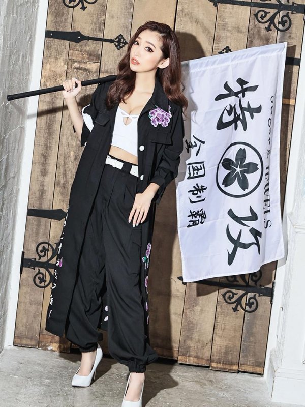 画像7: 【即日発送】メンズ向け！XXL登場！特攻服コスプレセット【sugar nineハロウィン4点セット】【S-XLサイズ/6カラー】(7137SB)[HC02]