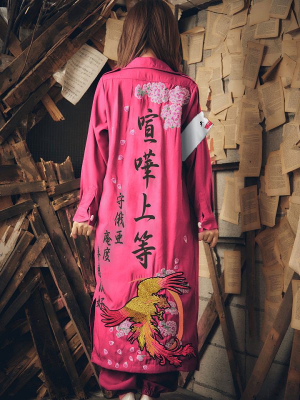 画像12: 【即日発送】特攻服コスプレセット【sugar nineハロウィン4点セット】【S-XLサイズ/6カラー】(7137SB)[HC02]