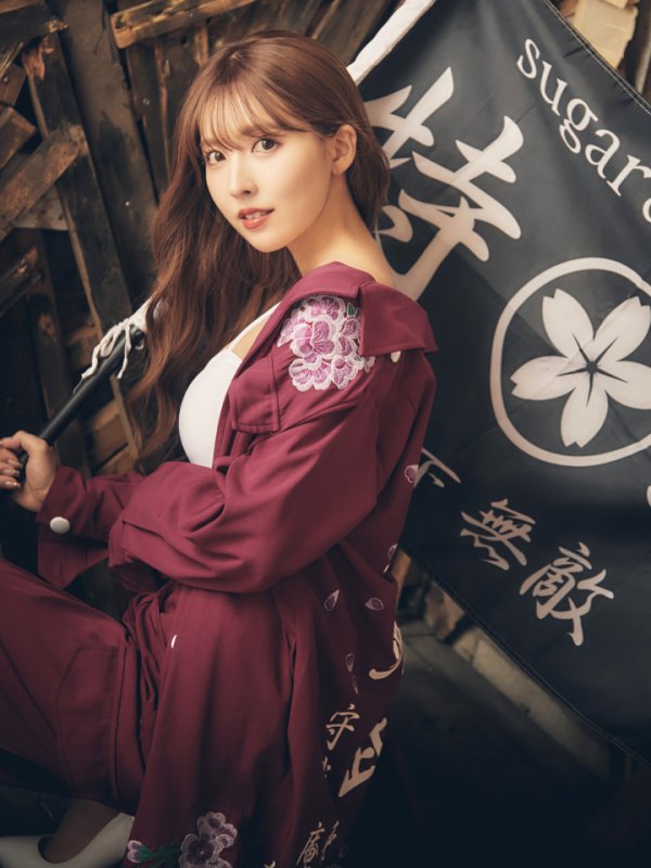 画像18: 【即日発送】特攻服コスプレセット【sugar nineハロウィン4点セット】【S-XLサイズ/6カラー】(7137SB)[HC02]