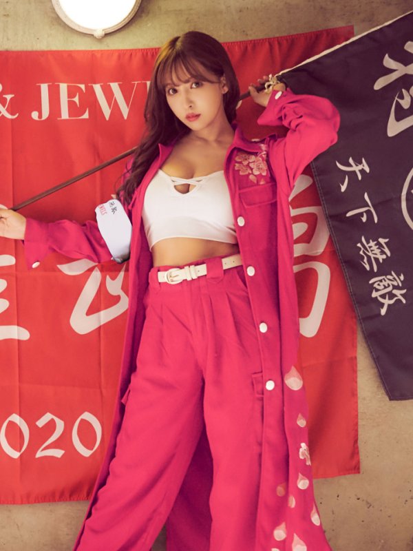 画像14: 【即日発送】特攻服コスプレセット【sugar nineハロウィン4点セット】【S-XLサイズ/6カラー】(7137SB)[HC02]