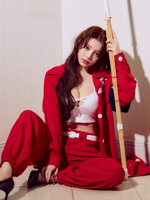 画像1: 【即日発送】超人気コスプレがリニューアル！特攻服コスプレセット【ハロウィン4点セット】(7137SB)[HC03]