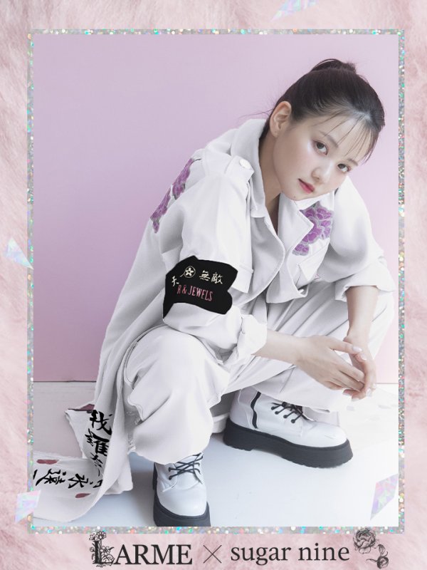 画像1: 【即日発送】特攻服コスプレセット【sugar nineハロウィン4点セット】【S-XLサイズ/8カラー】(7137SB)[YMT]
