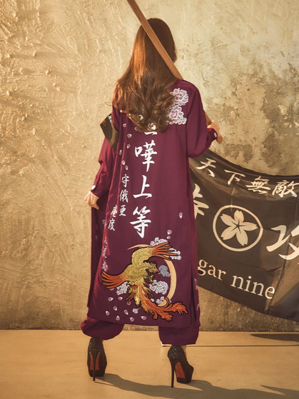 画像12: 【即日発送】【ハロウィン】特攻服コスプレセット【コスプレ4点セット】【S-XLサイズ/8カラー】(7137SB)[HC03]