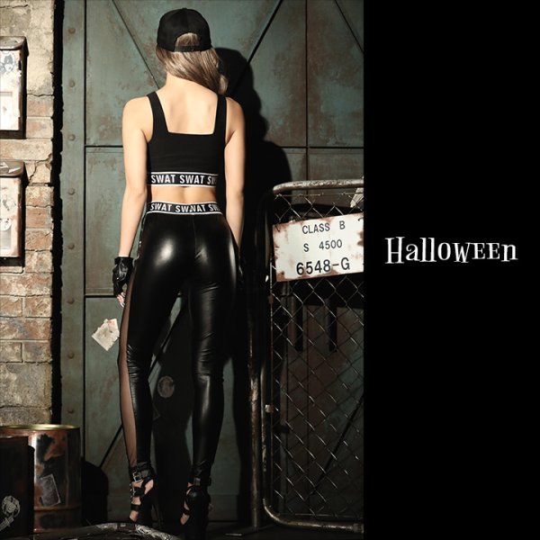 画像5: 【SALE!!】【ハロウィン5点セット】MA-1付きSWATコスプレセット【S-Lサイズ/1カラー】（HC0306SB_B / SDELIGHT-658）[HC03]