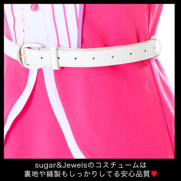 画像10: 【値下げ！】【ハロウィンコスプレ5点セット】ピンクドールバニー【S-XLサイズ/1カラー】（ W001795/ SAMU20P）[OF01]