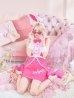 画像6: 【値下げ！】【即日発送】【ハロウィン】ピンクドールバニーコスプレ【コスプレ5点セット】（5722meganeSB）【S-XLサイズ/1カラー】[YMT]