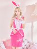 画像7: 【値下げ！】【即日発送】【ハロウィン】ピンクドールバニーコスプレ【コスプレ5点セット】（5722meganeSB）【S-XLサイズ/1カラー】[YMT]