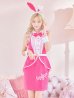 画像10: 【値下げ！】【即日発送】【ハロウィン】ピンクドールバニーコスプレ【コスプレ5点セット】（5722meganeSB）【S-XLサイズ/1カラー】[YMT]
