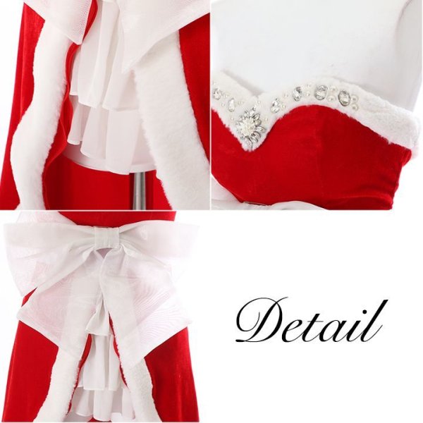 画像11: 【即日発送】【sugar nine サンタコス4点セット】【S〜Lサイズ/1カラー】桜井莉菜ちゃんコラボサンタコスプレ[OF01]