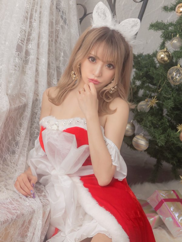 画像9: 【即日発送】【sugar nine サンタコス4点セット】【S〜Lサイズ/1カラー】桜井莉菜ちゃんコラボサンタコスプレ[OF01]