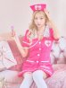 画像6: 【値下げ！】【即日発送】【ハロウィン】ピンクナースコスプレセット【コスプレ2点セット】【S-XLサイズ/1カラー】（CH02）[YMT]