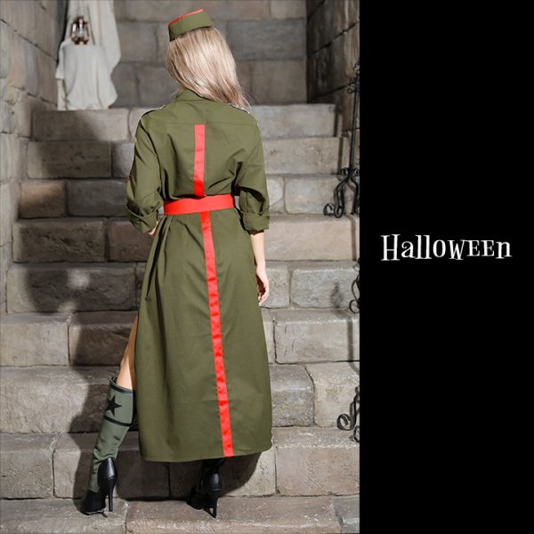 画像4: 【SALE!!】ミリタリーコスプレセット【ハロウィン5点セット】【S?Mサイズ/1カラー】(HC0306_SV)[HC03]
