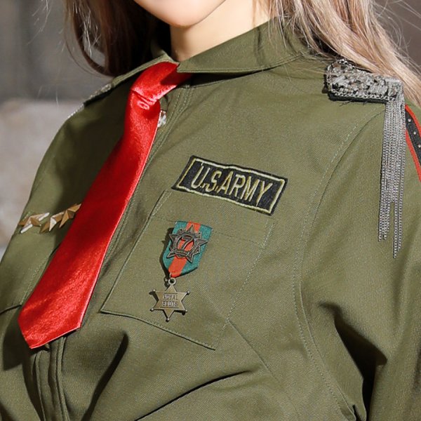 画像5: 【SALE!!】ミリタリーコスプレセット【ハロウィン5点セット】【S?Mサイズ/1カラー】(HC0306_SV)[HC03]