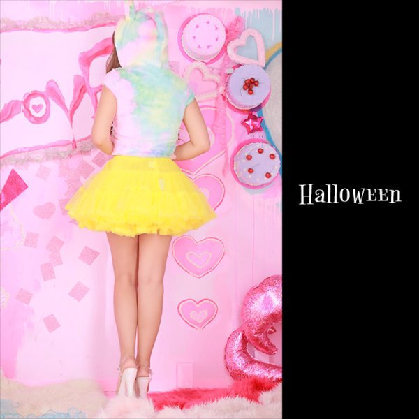 画像6: 【SALE!!】キャンディモンスターコスプレセット【ハロウィン2点セット】【S?Mサイズ/3カラー】 [OF01]