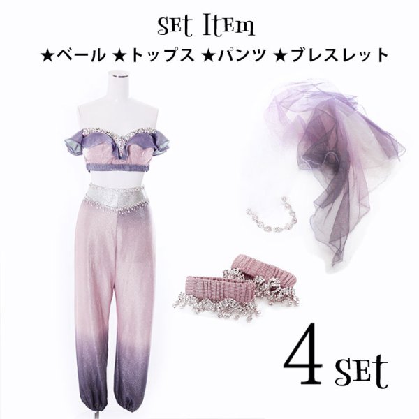 画像18: 【即日発送】アラビアンガール/アラジンコスプレセット【ハロウィン4点セット】【S-Mサイズ/2カラー】[OF01]