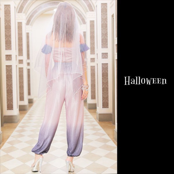 画像7: アラビアンガール/アラジンコスプレセット【ハロウィン4点セット】【S-Mサイズ/2カラー】[OF01]
