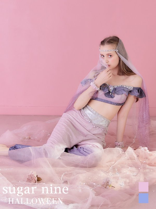 画像3: 【即日発送】アラビアンガール/アラジンコスプレセット【ハロウィン4点セット】【S-Mサイズ/2カラー】[OF01]