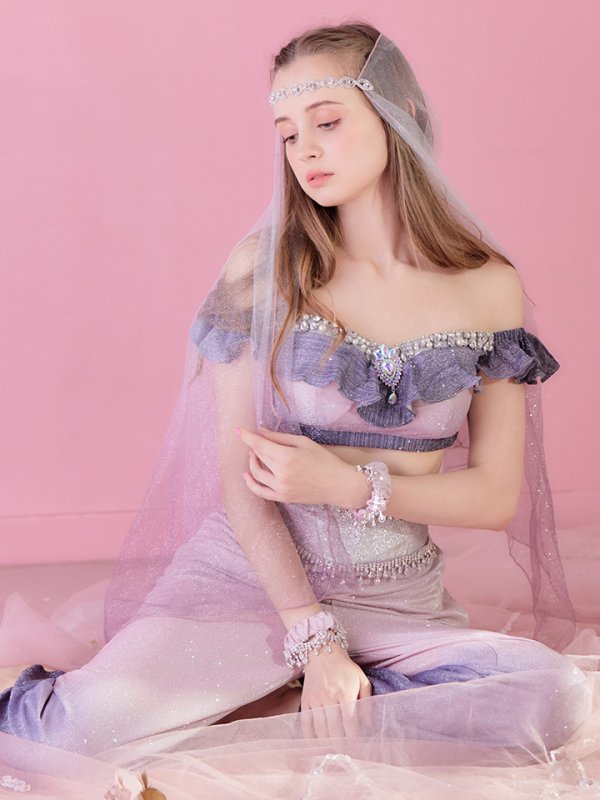 画像12: 【即日発送】アラビアンガール/アラジンコスプレセット【ハロウィン4点セット】【S-Mサイズ/2カラー】[OF01]