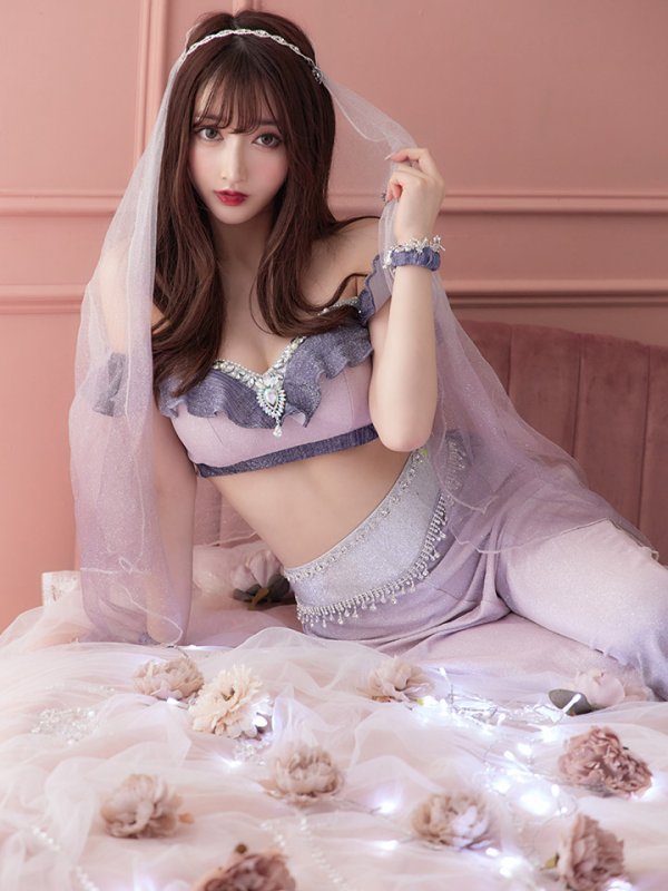 画像12: 【即日発送】アラビアンガール/アラジンコスプレセット【ハロウィン4点セット】【S-Mサイズ/2カラー】[HC03]