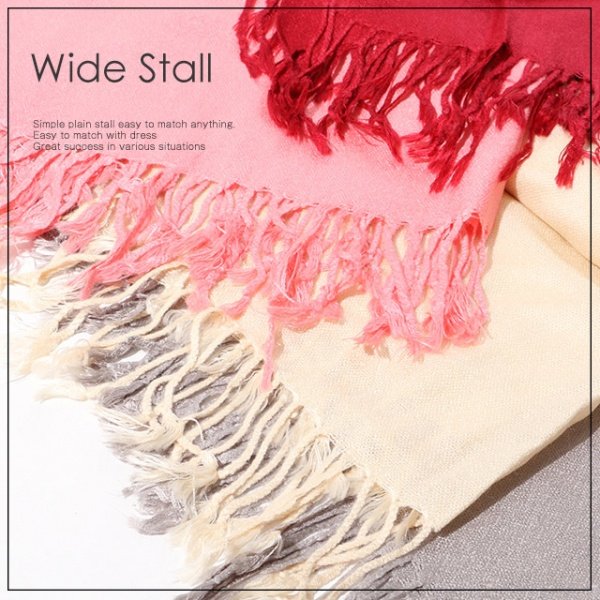 画像9: 大活躍まちがいなし！定番ストール★カラバリ豊富♪パシュミナタッチ大判ストール[OF08-U]