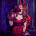 画像3: 【即日発送】レッドデビルレースマスク【ハロウィンコスプレ】[YMT-U] (3)