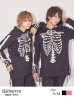 画像3: 【値下げ！】【即日発送】スカルプリントパーカーコスプレ【sugar nineハロウィン】【S-Mサイズ/2カラー】[YMT]