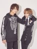 画像5: 【値下げ！】【即日発送】スカルプリントパーカーコスプレ【sugar nineハロウィン】【S-Mサイズ/2カラー】[YMT]