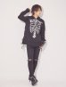 画像6: 【値下げ！】【即日発送】スカルプリントパーカーコスプレ【sugar nineハロウィン】【S-Mサイズ/2カラー】[YMT]