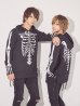画像11: 【値下げ！】【即日発送】スカルプリントパーカーコスプレ【sugar nineハロウィン】【S-Mサイズ/2カラー】[YMT]
