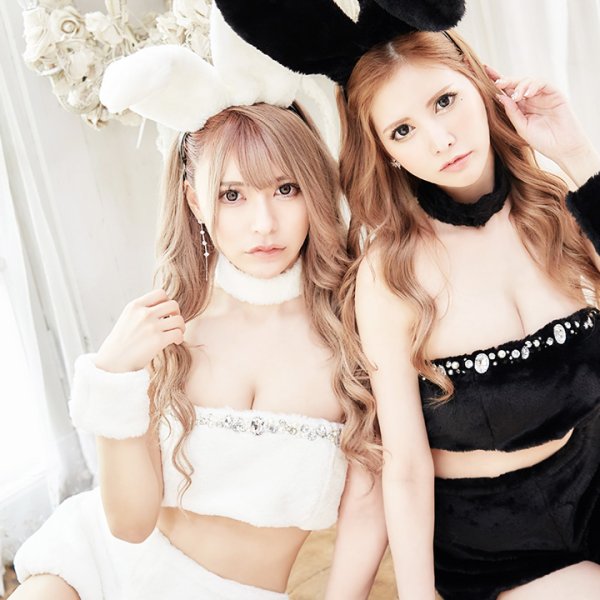 画像8: もこもこバニーコスプレ/アニマルコスプレセット【sugar nineハロウィン6点セット】【FREEサイズ/1カラー】[HC03]