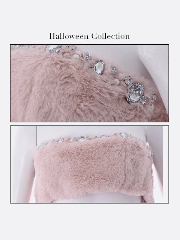 画像18: もこもこバニーコスプレ/アニマルコスプレセット【sugar nineハロウィンコスプレ6点セット】【FREEサイズ/4カラー】[OF01]