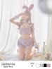 画像2: もこもこバニーコスプレ/アニマルコスプレセット【sugar nineハロウィン6点セット】【FREEサイズ/4カラー】[YMT] (2)