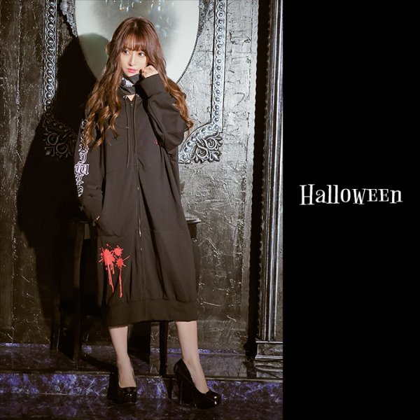 画像2: 【値下げ！】【即日発送】黒ギャングコスプレセット【ハロウィン2点セット】[YMT]