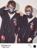 画像1: 【値下げ！】【即日発送】黒ギャングコスプレセット【sugar nineハロウィン2点セット】[YMT] (1)