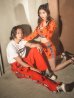 画像1: 【即日発送】【ハロウィン】 オレンジ囚人コスプレ 【コスプレ4点セット】【コスプレ2点セット】【S-Mサイズ】【S-XXLサイズ】(YMT06-SV)[YMT/OF03] (1)