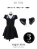画像12: 【即日発送】フレアスカートブラックキャットコスプレ【sugar nineハロウィン3点セット】【S-Lサイズ/1カラー】[YMT]