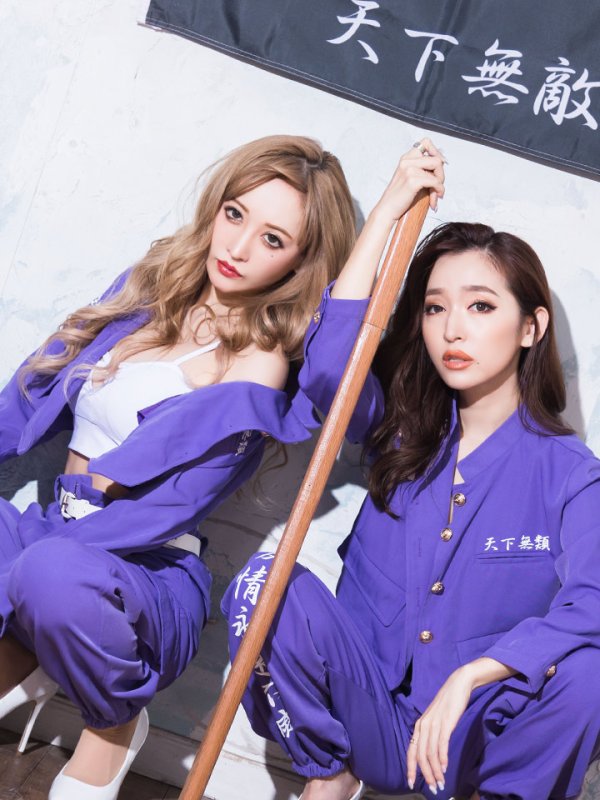 画像10: 【即日発送】短ランコスプレセット【sugar nineハロウィン3点セット】【S-XLサイズ/2カラー】(7137SB)【HC02】