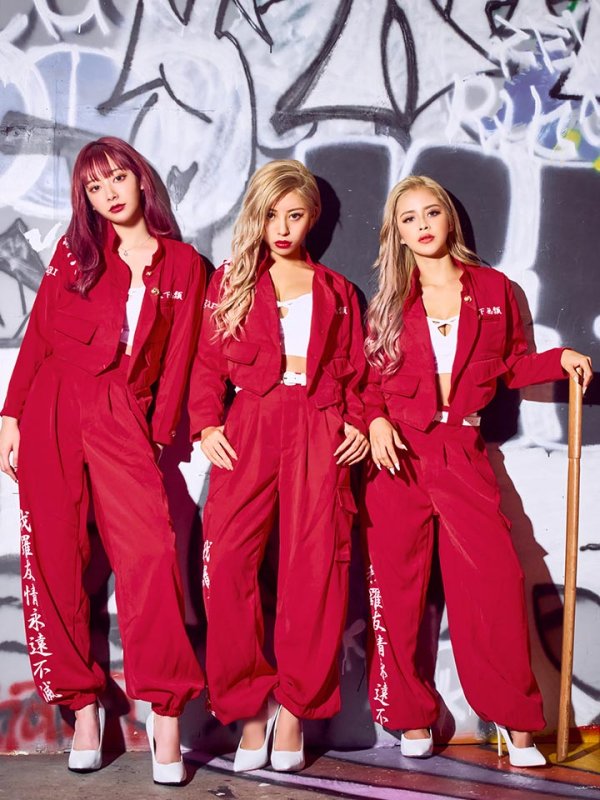 画像12: 【即日発送】全サイズ即日発送!短ランコスプレセット【sugar nineハロウィン3点セット】【S-XLサイズ/2カラー】(7137SB)【HC02】