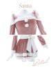 画像42: 【即日発送！】【サンタコス 4点セット】【S-XLサイズ/6カラー】グリッターリボン2段フレアサンタコスプレ[YMT]