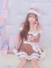 画像21: 【即日発送！】【サンタコス 4点セット】【S-XLサイズ/6カラー】グリッターリボン2段フレアサンタコスプレ[YMT]