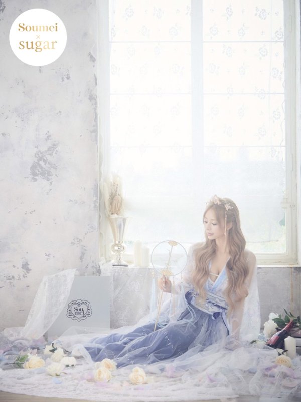 画像3: 【即日発送】門りょうちゃん着用 漢服コスプレセット【sugar nineハロウィン3点セット】【フリーサイズ/1カラー】(SE03SB/H1001SB)【HC03】