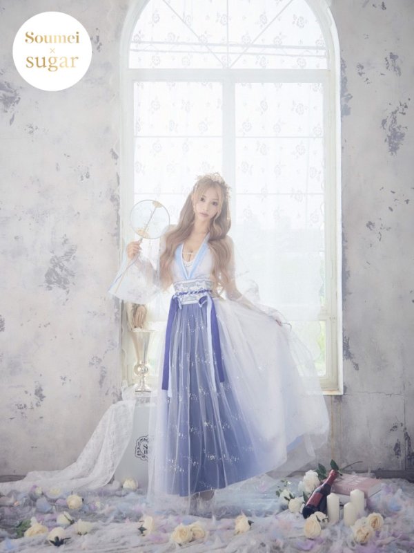 画像4: 【即日発送】門りょうちゃん着用 漢服コスプレセット【sugar nineハロウィン3点セット】【フリーサイズ/1カラー】(SE03SB/H1001SB)【HC03】