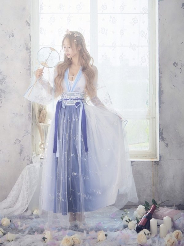 画像6: 【即日発送】門りょうちゃん着用 漢服コスプレセット【sugar nineハロウィン3点セット】【フリーサイズ/1カラー】(SE03SB/H1001SB)【HC03】